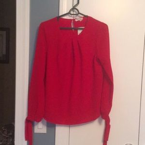 Beautiful red blouse